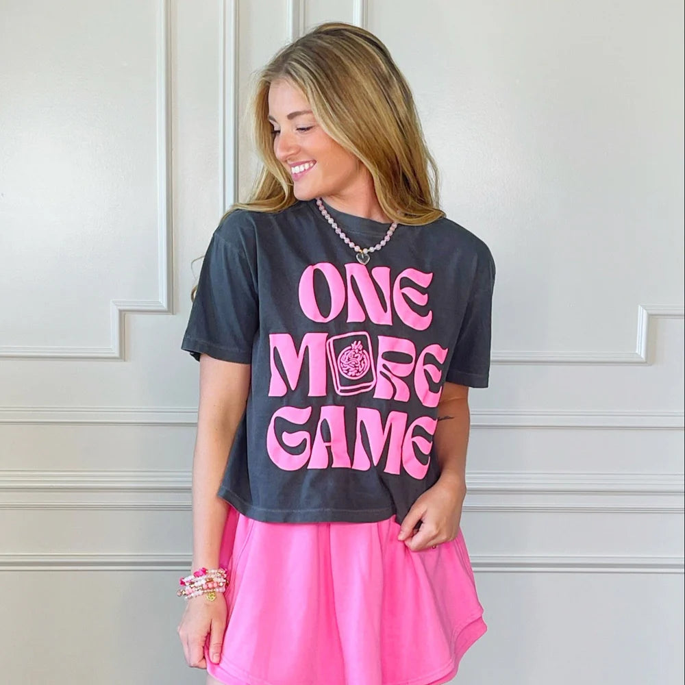 One More Game Tee